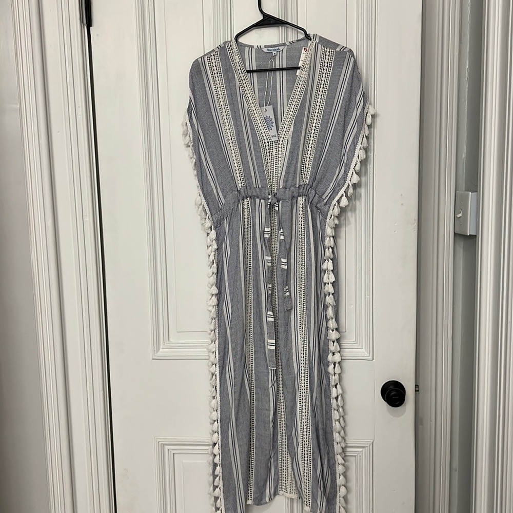 Super cute tassel swim cover up